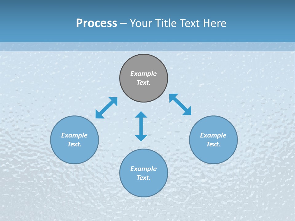 Kunstoff Eis Struktur PowerPoint Template