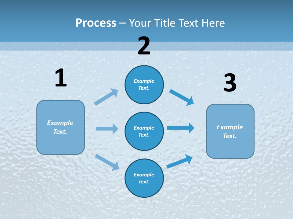 Kunstoff Eis Struktur PowerPoint Template