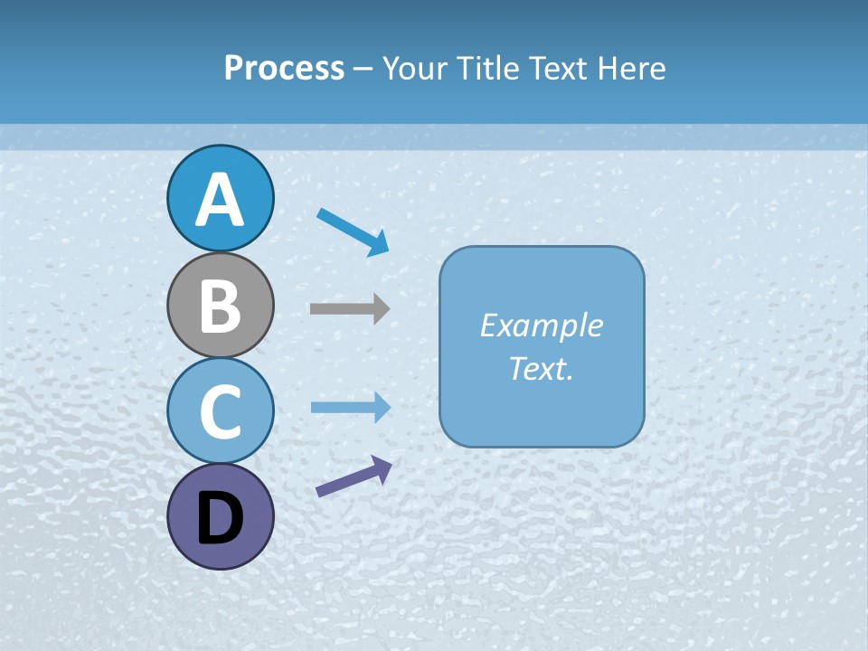 Kunstoff Eis Struktur PowerPoint Template