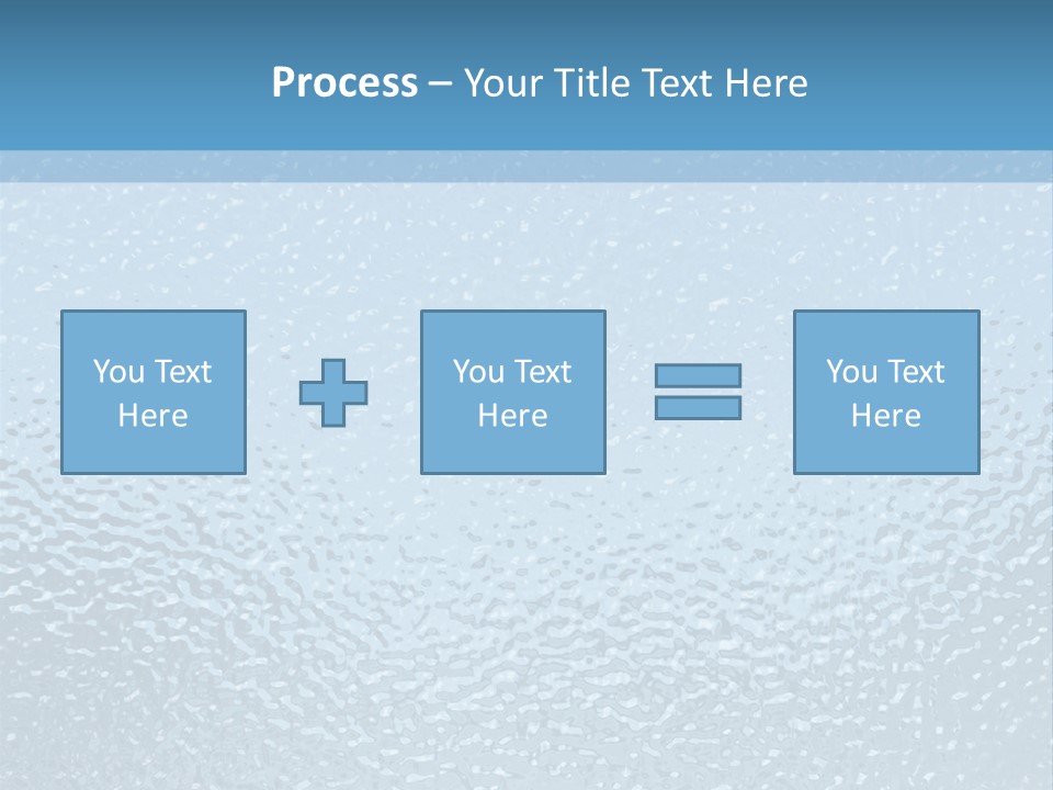 Kunstoff Eis Struktur PowerPoint Template