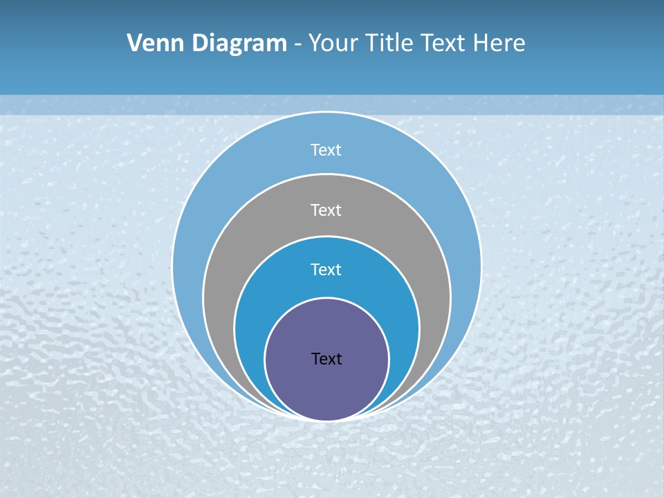 Kunstoff Eis Struktur PowerPoint Template