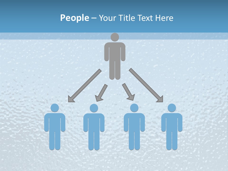 Kunstoff Eis Struktur PowerPoint Template