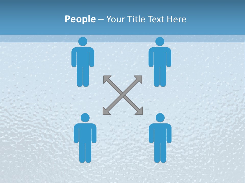 Kunstoff Eis Struktur PowerPoint Template