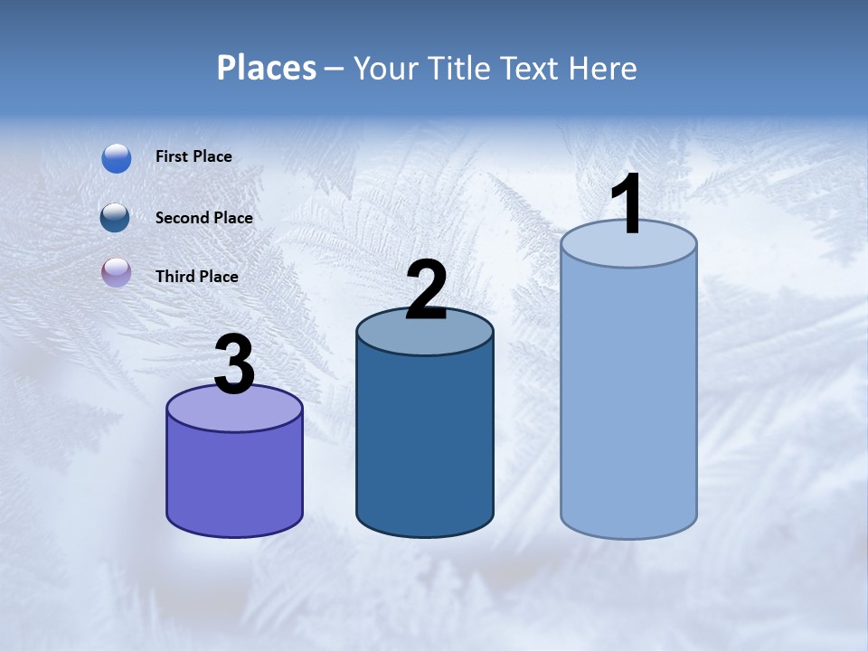 New Year Icy Year PowerPoint Template