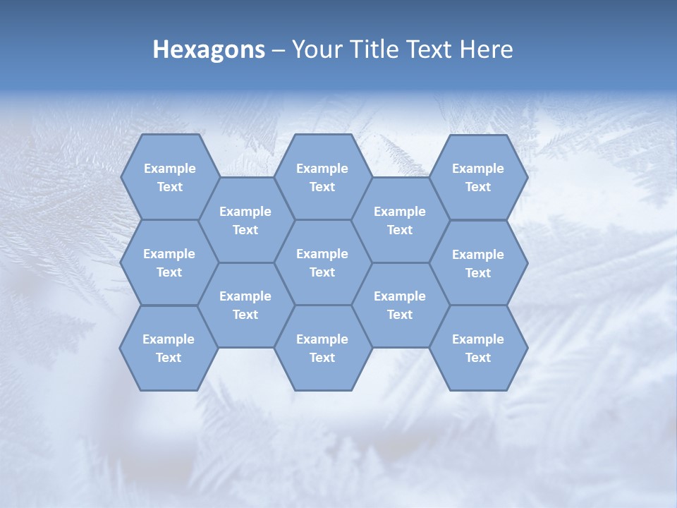 New Year Icy Year PowerPoint Template