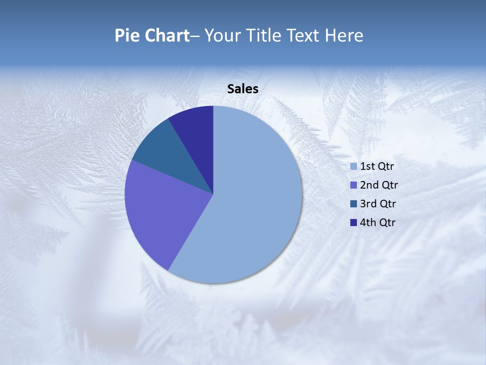 New Year Icy Year PowerPoint Template