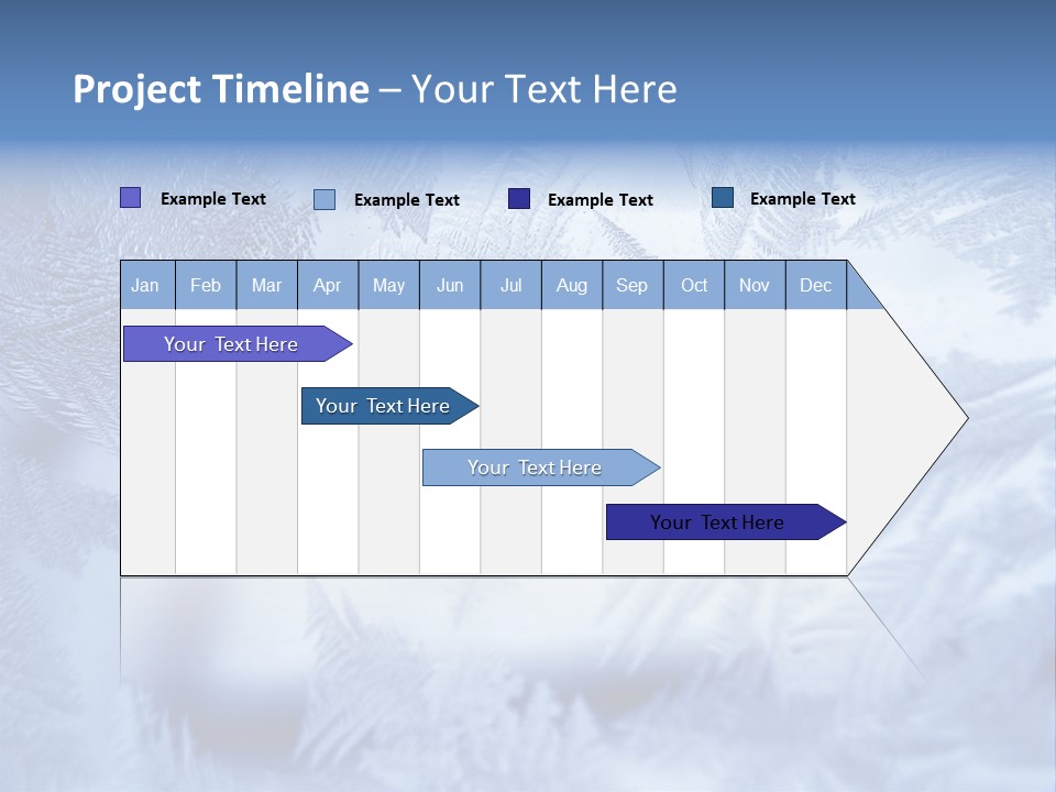 New Year Icy Year PowerPoint Template