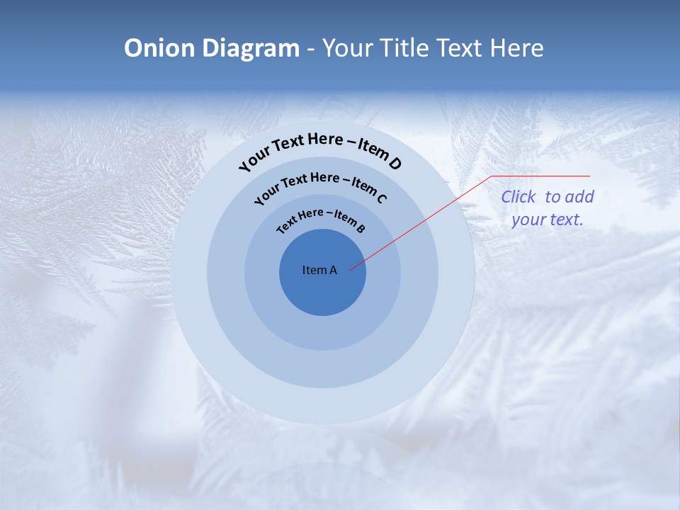 New Year Icy Year PowerPoint Template