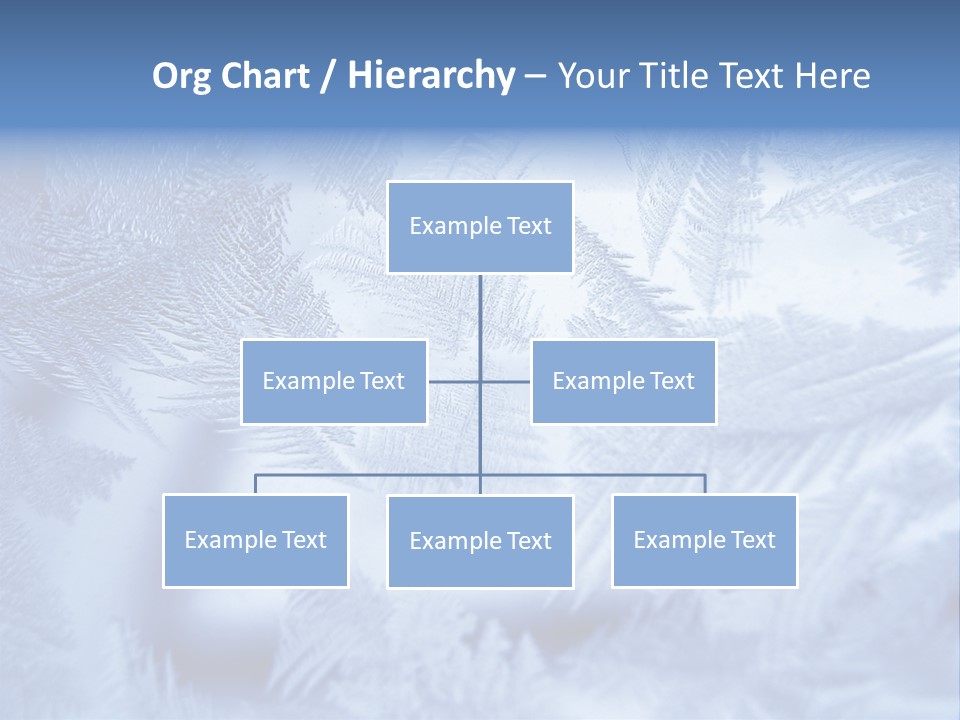 New Year Icy Year PowerPoint Template