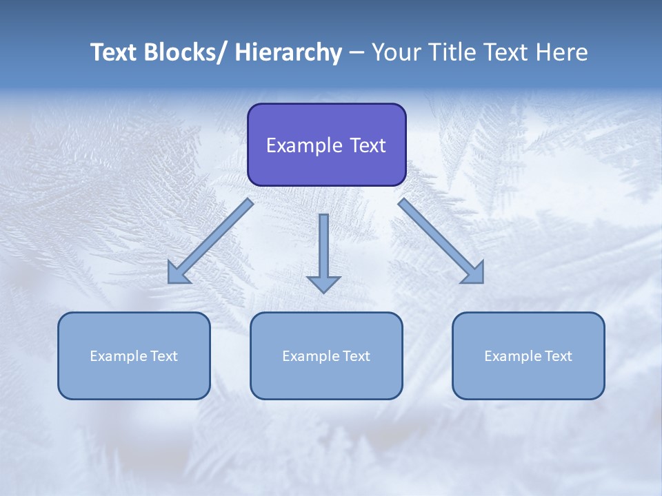 New Year Icy Year PowerPoint Template