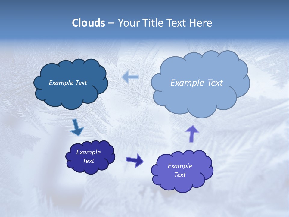 New Year Icy Year PowerPoint Template