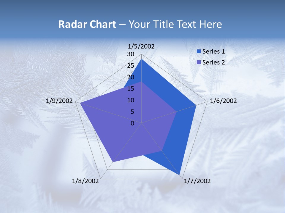 New Year Icy Year PowerPoint Template