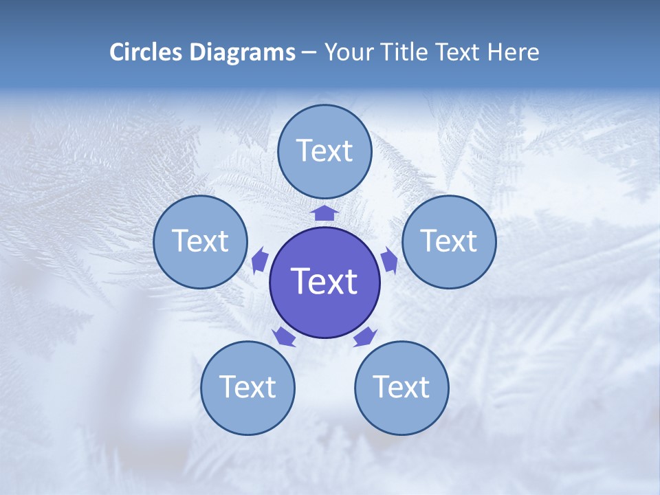 New Year Icy Year PowerPoint Template