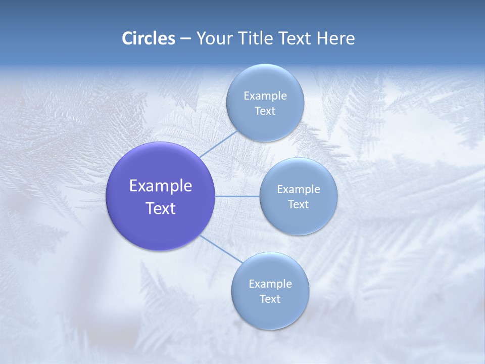 New Year Icy Year PowerPoint Template