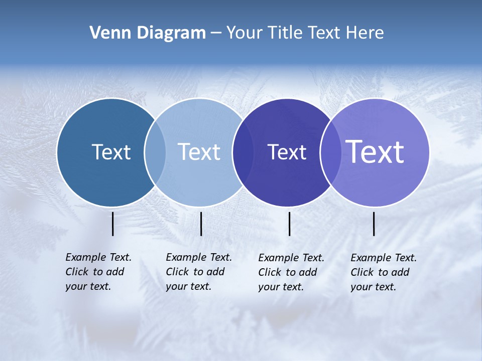 New Year Icy Year PowerPoint Template