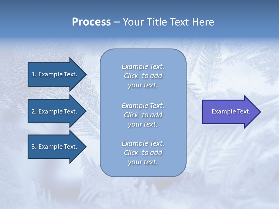 New Year Icy Year PowerPoint Template