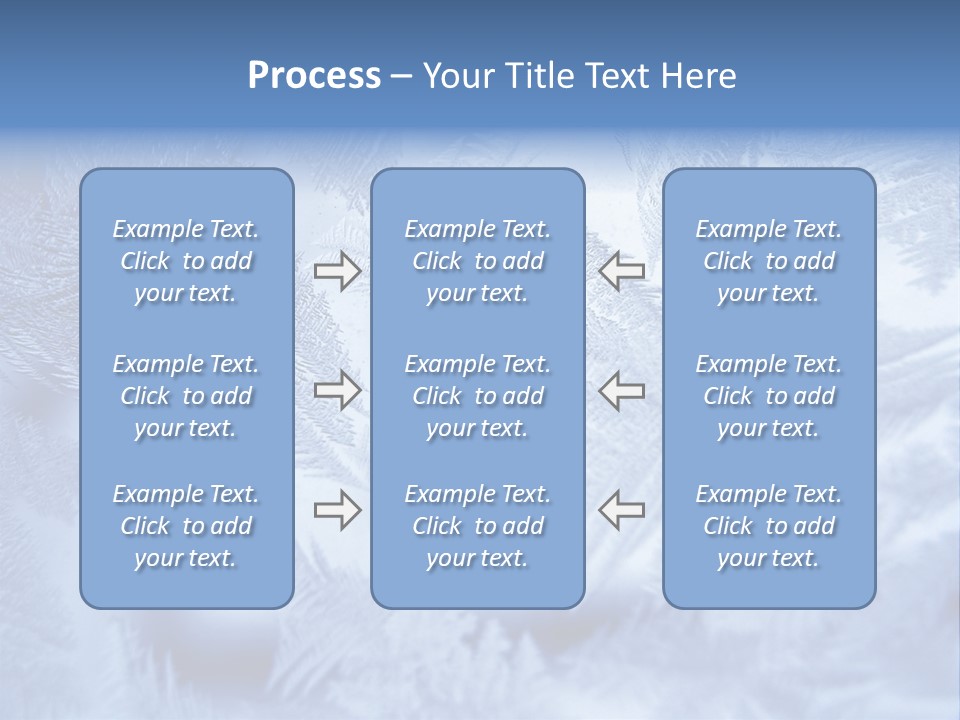 New Year Icy Year PowerPoint Template
