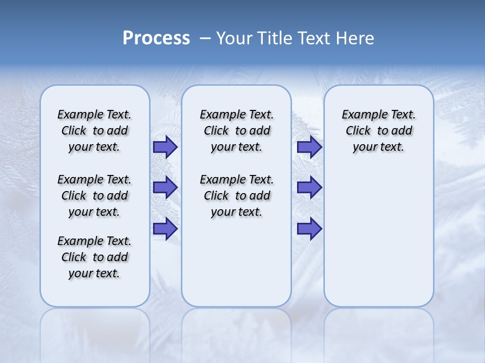 New Year Icy Year PowerPoint Template