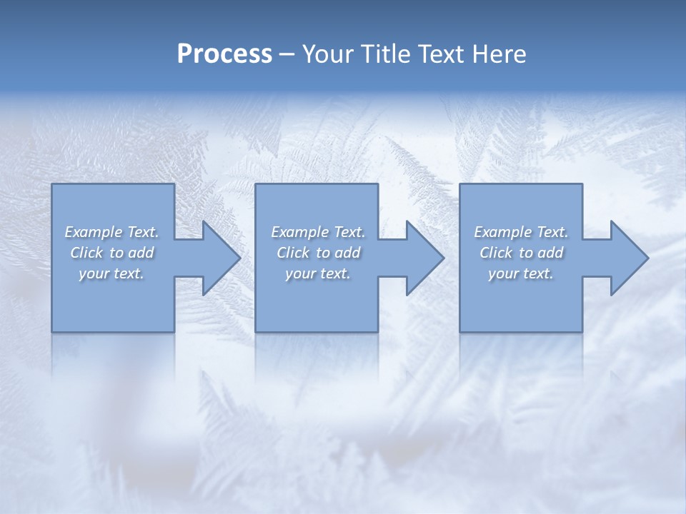 New Year Icy Year PowerPoint Template