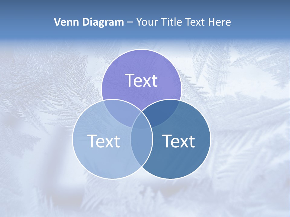 New Year Icy Year PowerPoint Template