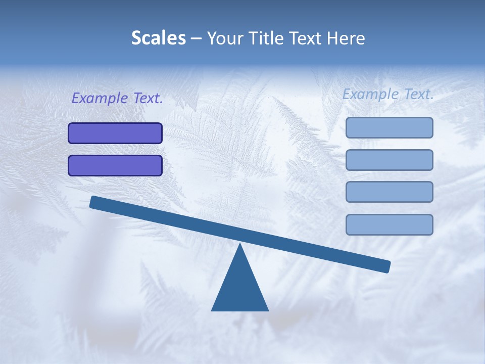 New Year Icy Year PowerPoint Template