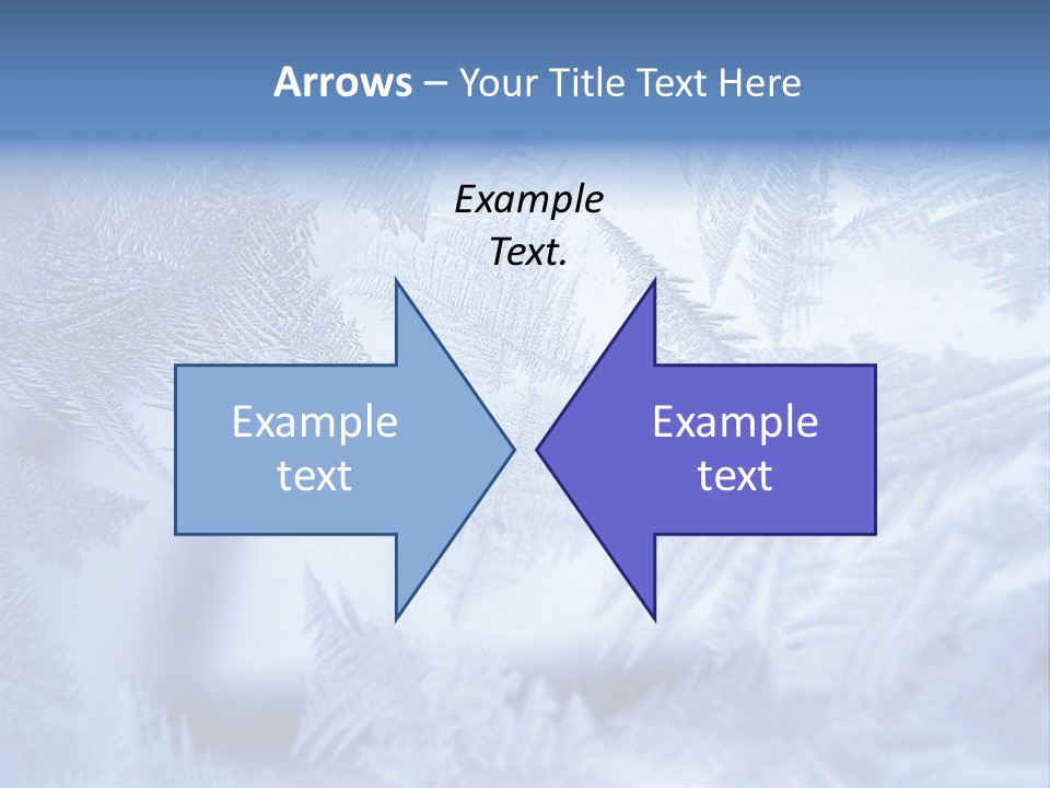 New Year Icy Year PowerPoint Template