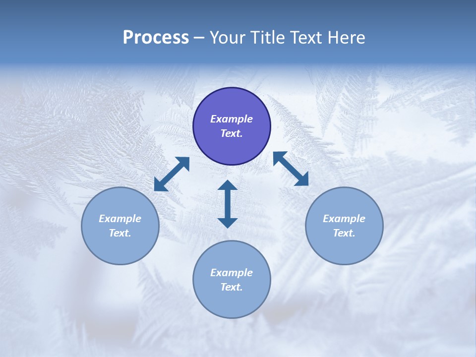 New Year Icy Year PowerPoint Template