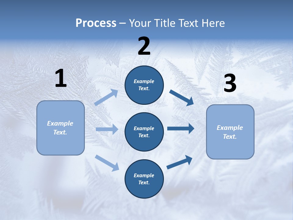 New Year Icy Year PowerPoint Template