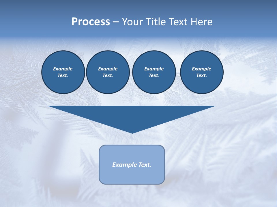 New Year Icy Year PowerPoint Template