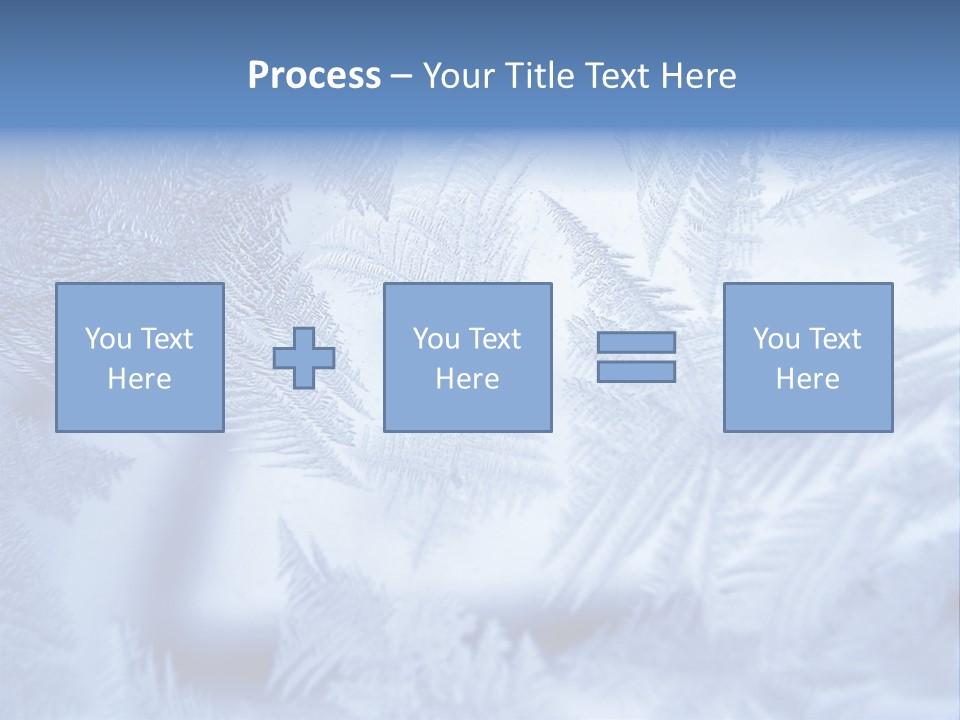 New Year Icy Year PowerPoint Template