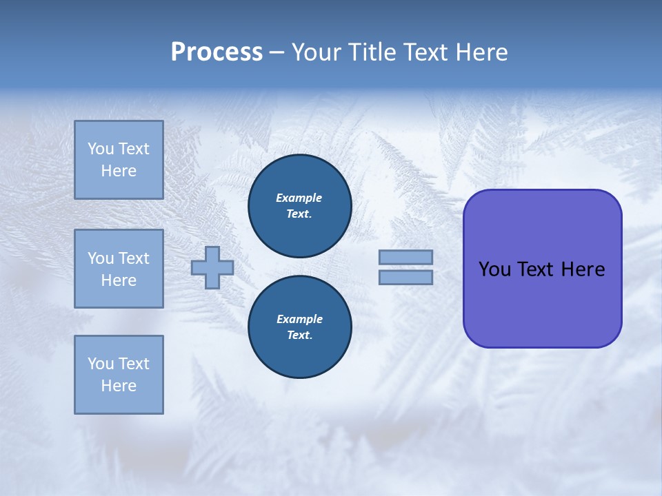 New Year Icy Year PowerPoint Template