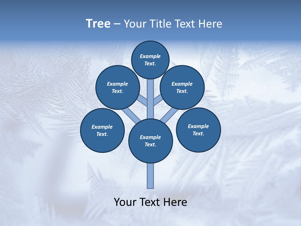 New Year Icy Year PowerPoint Template