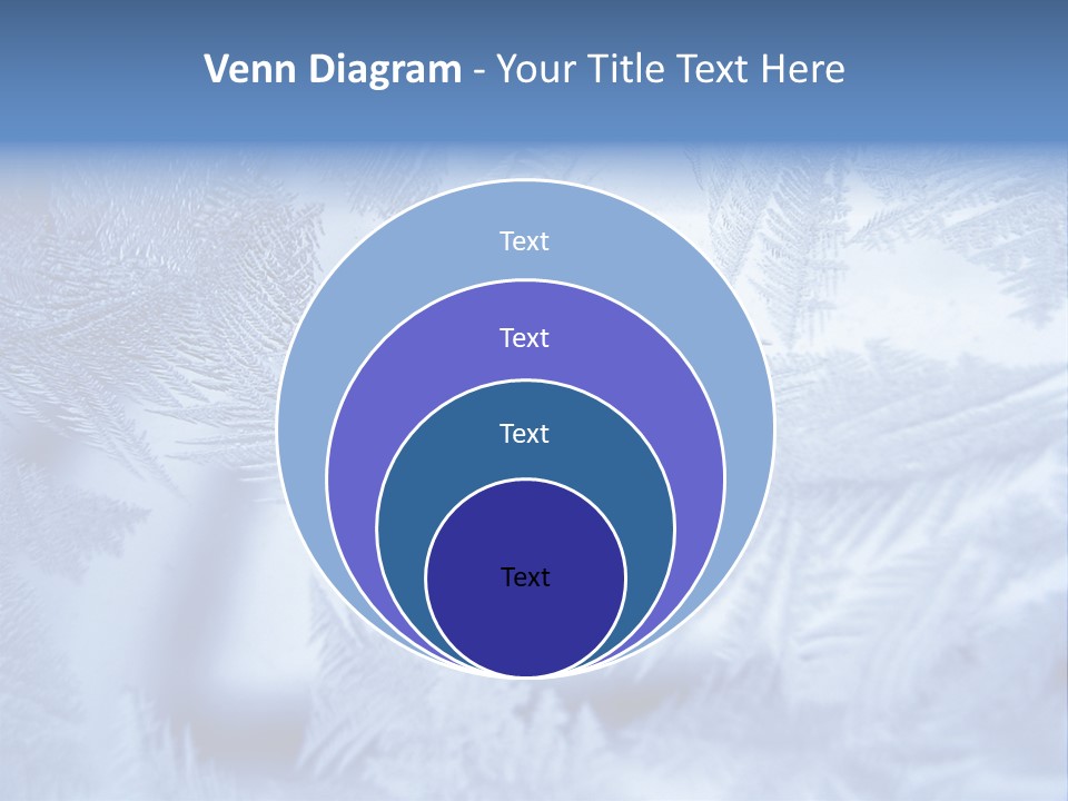 New Year Icy Year PowerPoint Template