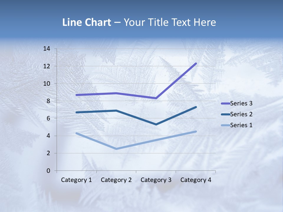New Year Icy Year PowerPoint Template