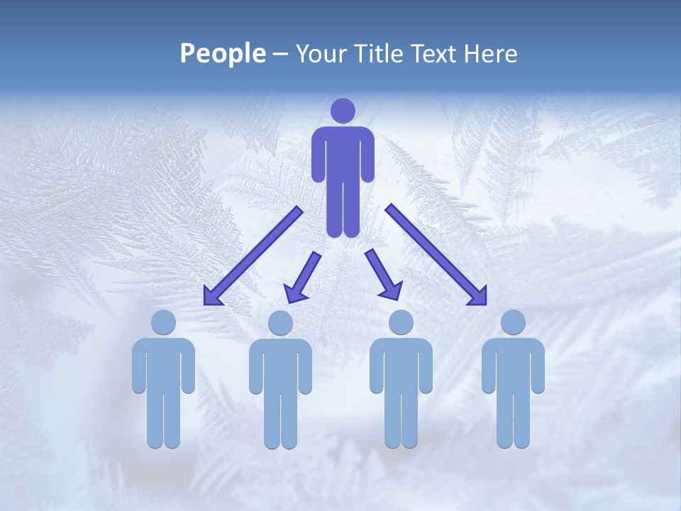 New Year Icy Year PowerPoint Template