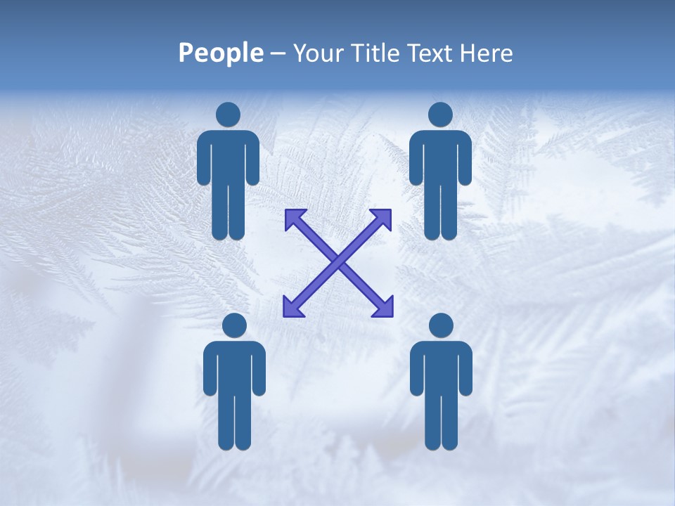 New Year Icy Year PowerPoint Template