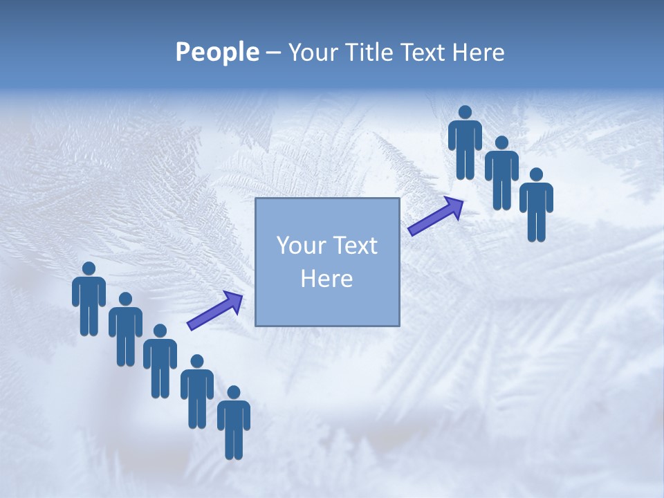 New Year Icy Year PowerPoint Template