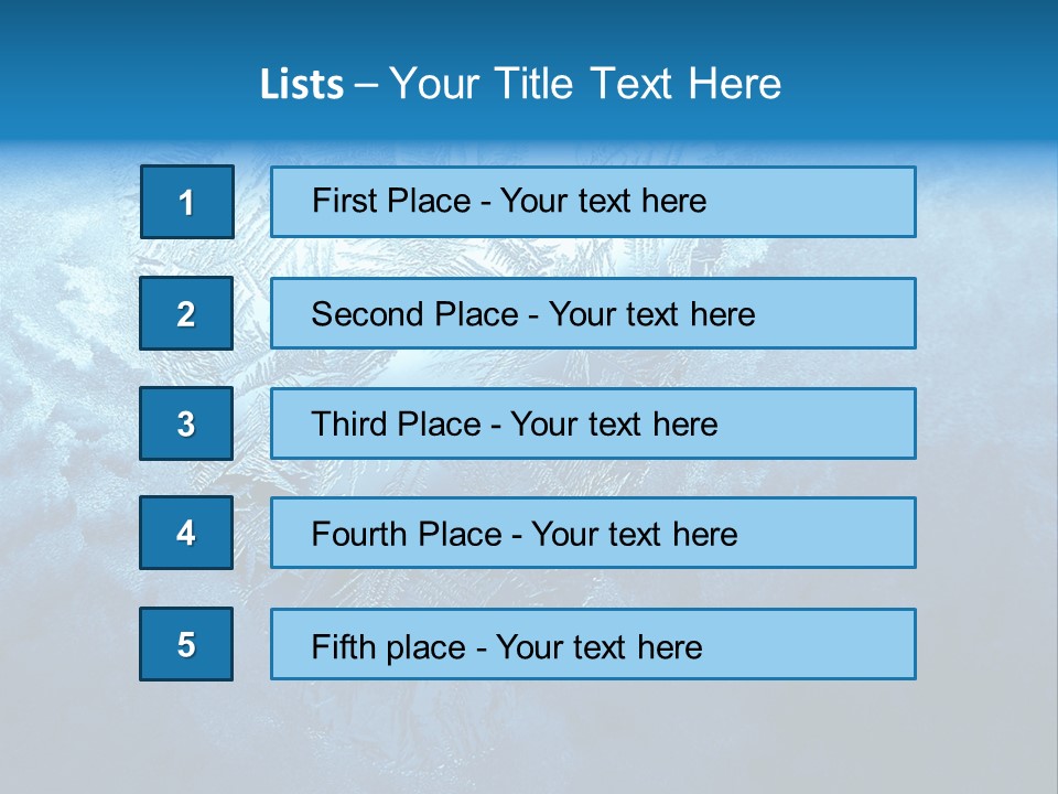 Winter Ornamental Nature PowerPoint Template