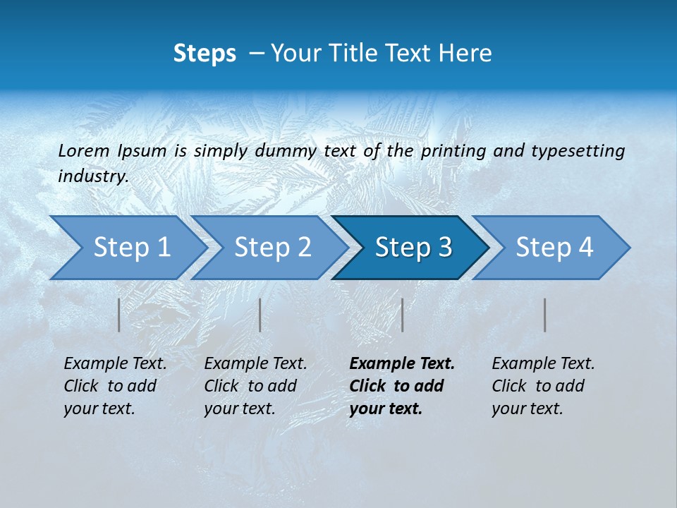 Winter Ornamental Nature PowerPoint Template
