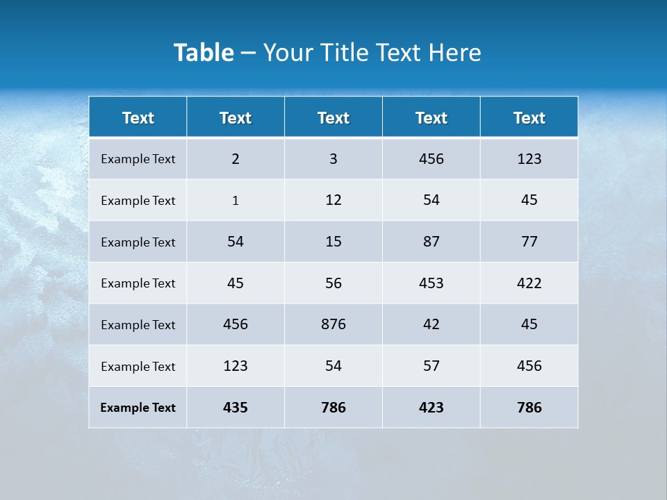 Winter Ornamental Nature PowerPoint Template