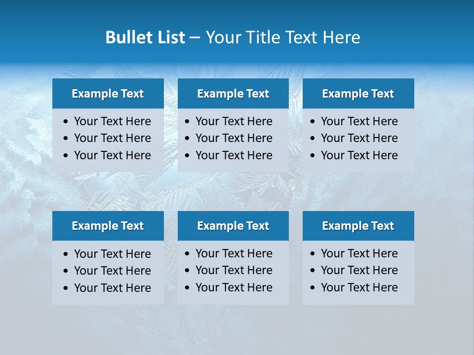 Winter Ornamental Nature PowerPoint Template