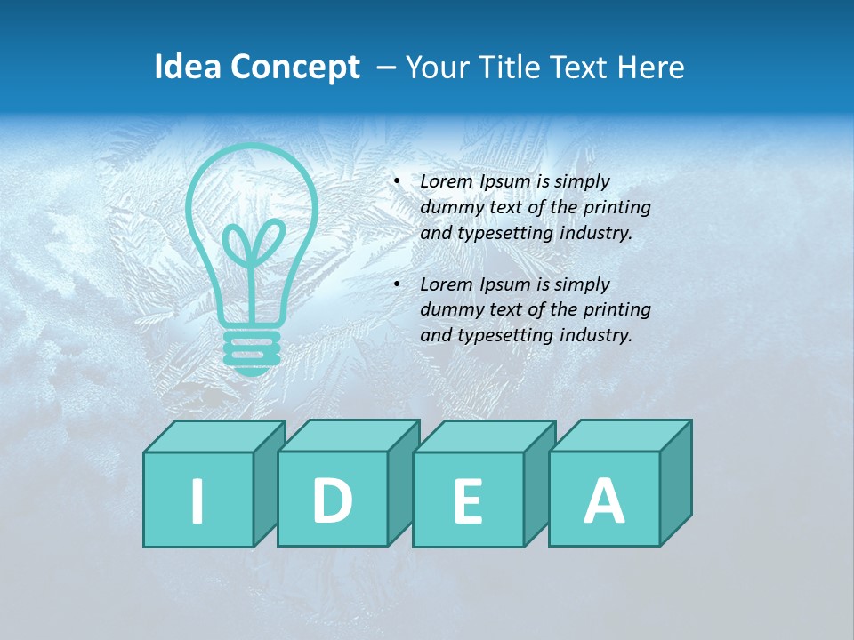 Winter Ornamental Nature PowerPoint Template