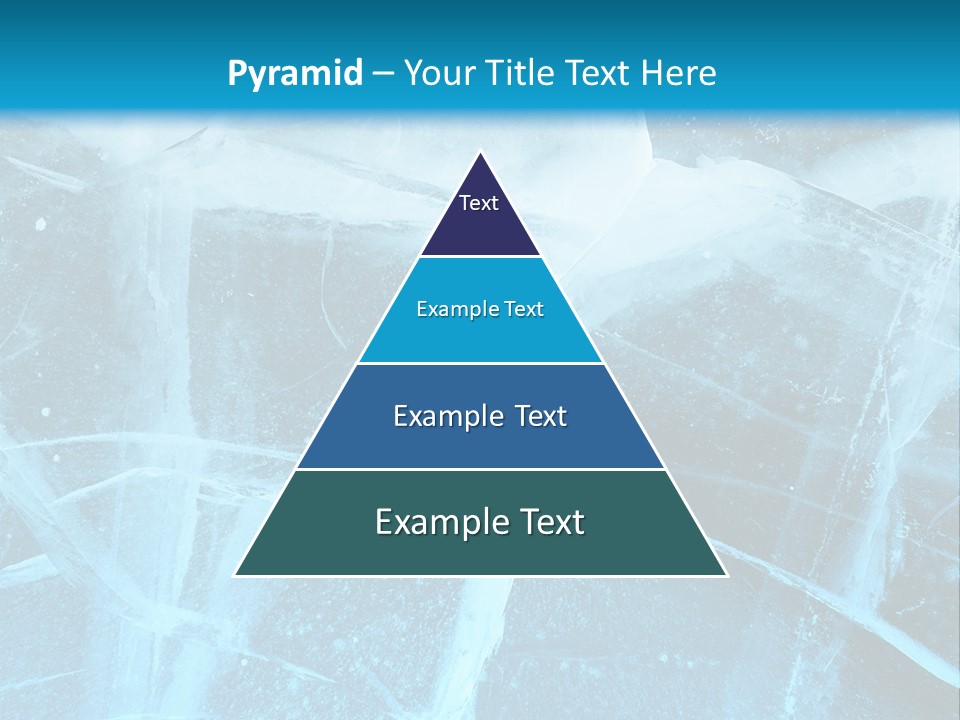Ice Cold Glacier PowerPoint Template