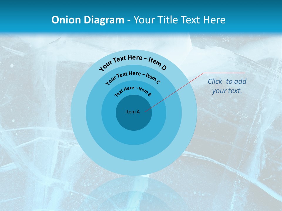 Ice Cold Glacier PowerPoint Template
