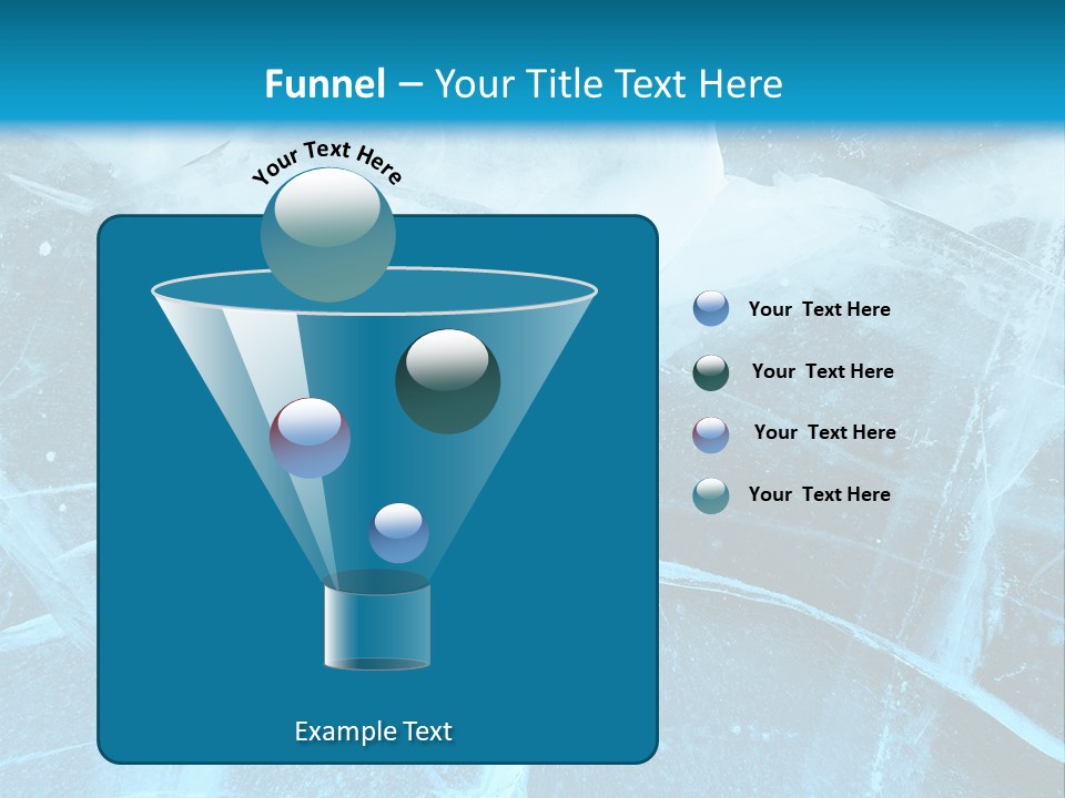 Ice Cold Glacier PowerPoint Template