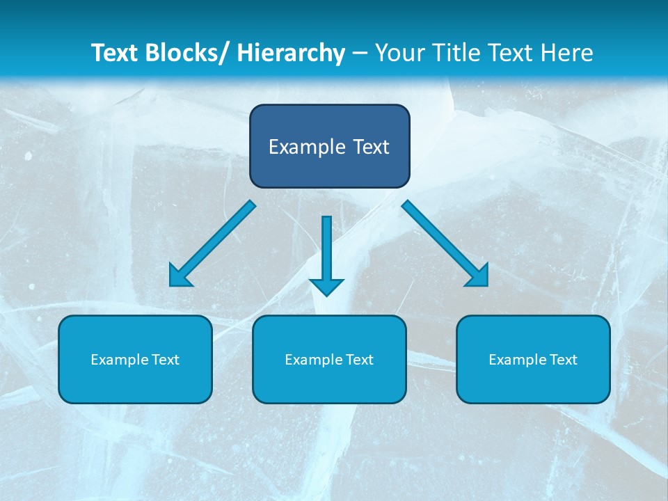 Ice Cold Glacier PowerPoint Template