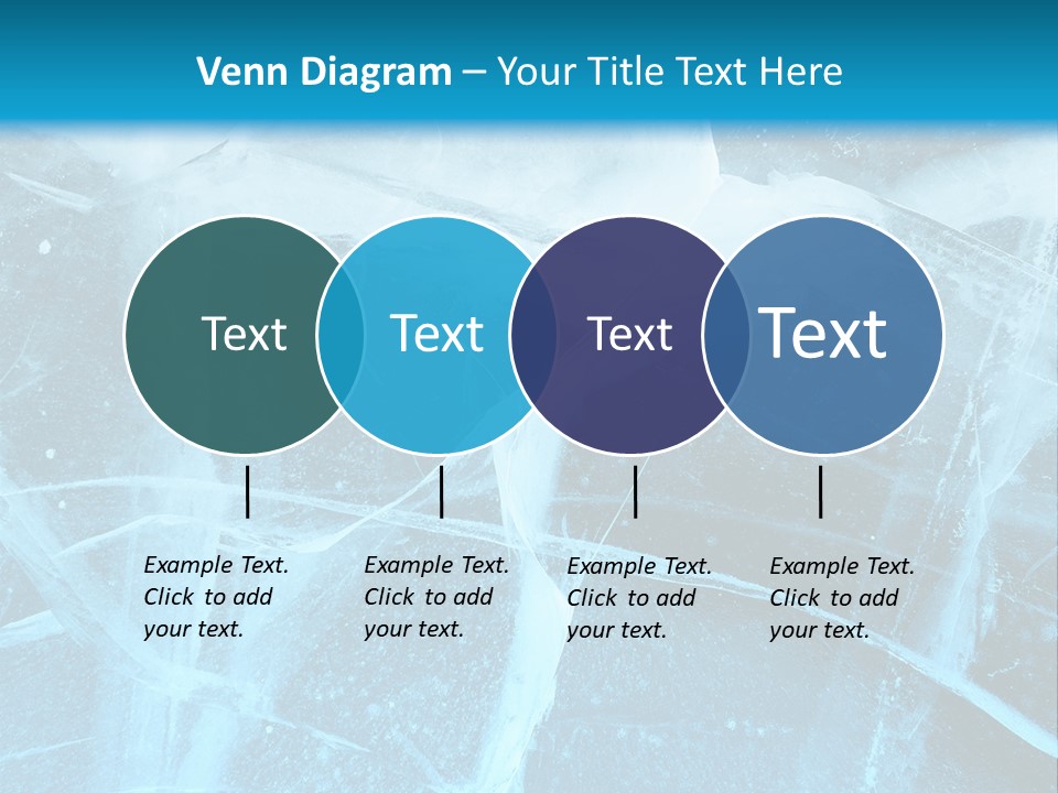 Ice Cold Glacier PowerPoint Template