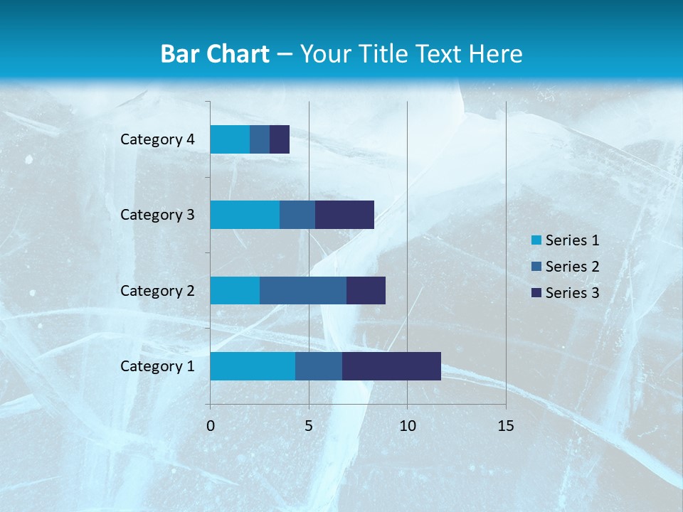 Ice Cold Glacier PowerPoint Template