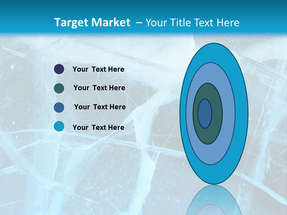 Ice Cold Glacier PowerPoint Template