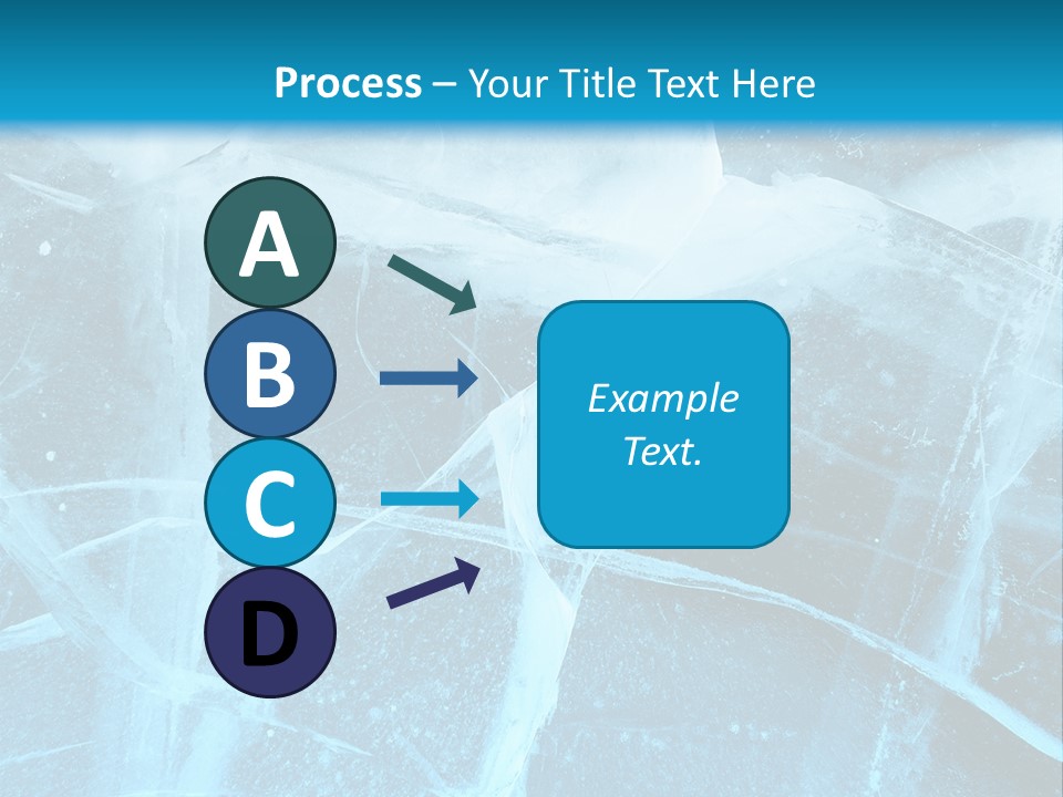 Ice Cold Glacier PowerPoint Template